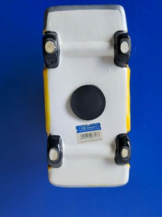 Salvadanaio Macchinina Natalizia in Ceramica