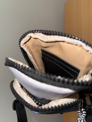 Bandolera Utility Gris y Azul