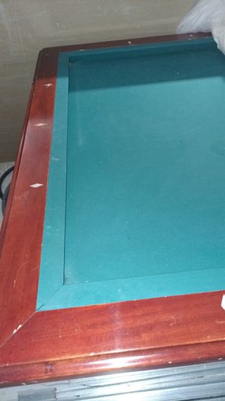 Mesa de billar francesa.