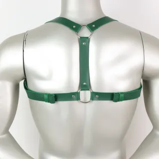 Cintura verde Harness st patrick bretelle body man