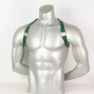 Cintura verde Harness st patrick bretelle body man