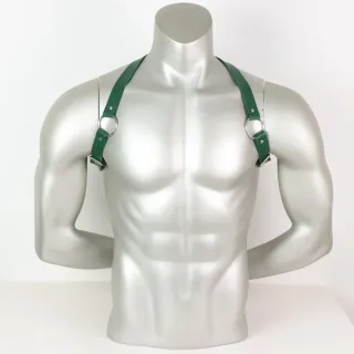 Cintura verde Harness st patrick bretelle body man