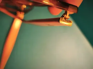 Armação Óculos Prada Laranja/Rosa