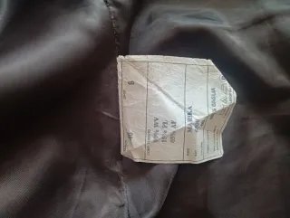 Cappotto lungo donna vintage in pura lana vergine