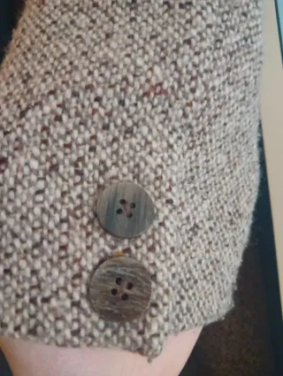 Cappotto lungo donna vintage in pura lana vergine