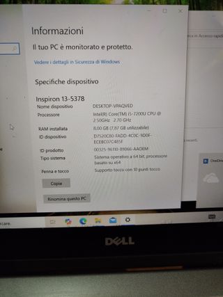 Dell Inspiron 13 5378 13 Touch 360°