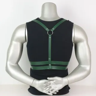 Cintura verde corpo Harness verde st patrick sexy