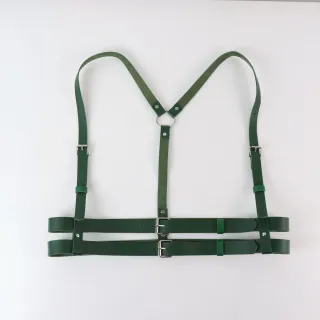 Cintura verde corpo Harness verde st patrick sexy
