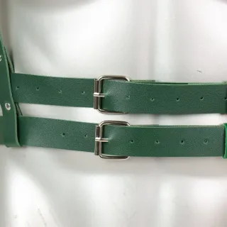 Cintura verde corpo Harness verde st patrick sexy