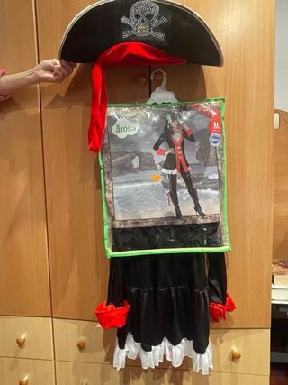 Disfraz Pirata Mujer Atosa Talla Única