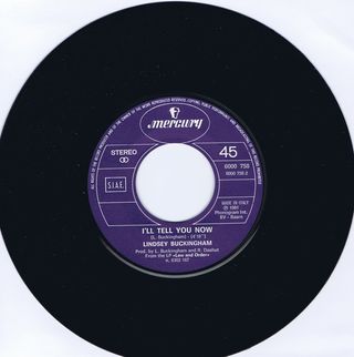 Lindsey Buckingham Trouble / I'll Tell You Now 7"
