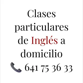 Clases particulares de Inglés a domicilio