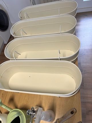 Jardinera VITLÖK IKEA y set de jardineria