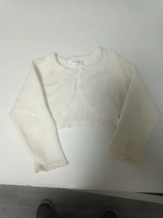 Rebeca Mayoral 6-9 meses blanco roto