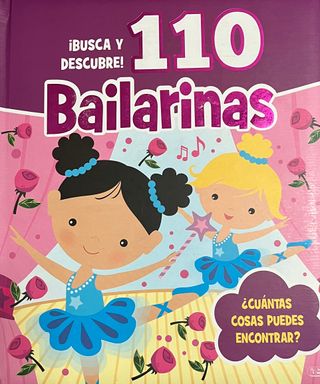 Libro infantil Busca y encuentra 110 bailarinas
