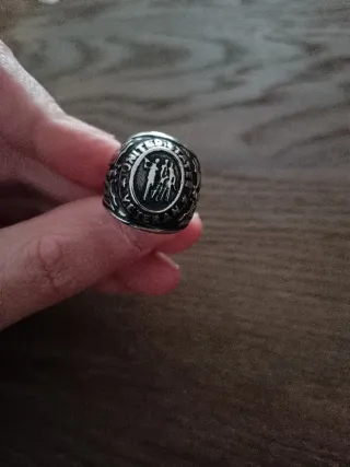 Anillo Acero United States Talla 8