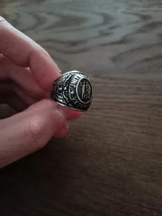 Anillo Acero United States Talla 8