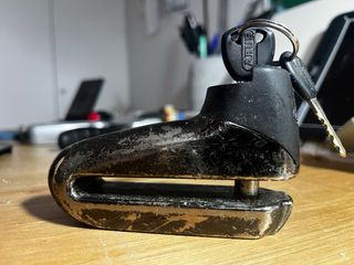 Candado de disco Abus con 2 llaves