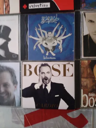 Lote 9 CDs Miguel Bosé (dos de ellos dobles)