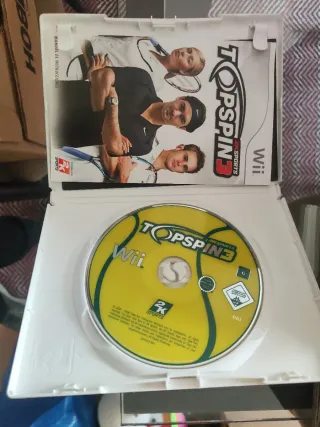 Wii Top Spin 3 Videojuego