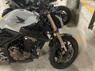 Honda CB500 F Naked Negra/Gris