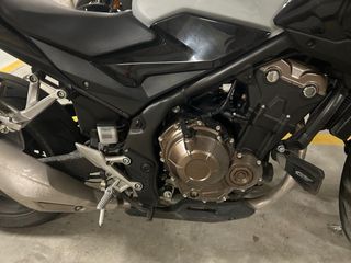 Honda CB500 F Naked Negra/Gris