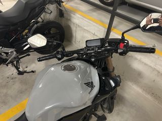 Honda CB500 F Naked Negra/Gris