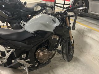 Honda CB500 F Naked Negra/Gris