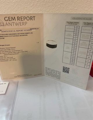 Anillo Oro 14k 0.46 Ct Diamantes Naturales