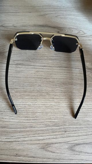 Gafas Vintage Montura Metálica y Lentes PC