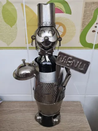 Soporte Botella Metal Chef