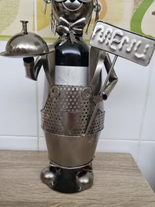 Soporte Botella Metal Chef