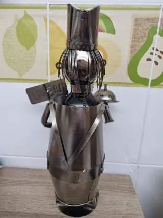 Soporte Botella Metal Chef