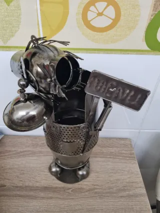 Soporte Botella Metal Chef