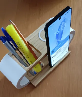 Caricatore Wireless Organizer 2 Dispositivi