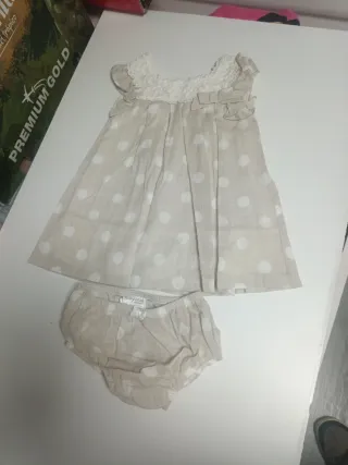 Vestido y pololos Mayoral 4-6 meses