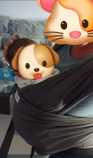 Mochila Portabebé + Fular 0-15kg