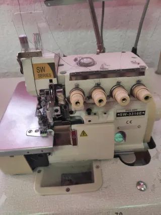 Remalladora industrial 5 hilos No se envía