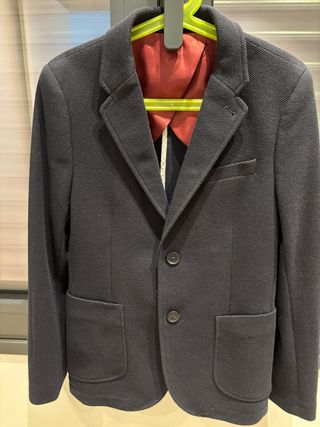 Chaqueta azul marino Talla 10