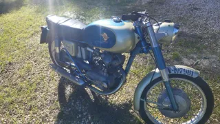 Ducati 125 Sport Azul/Plata