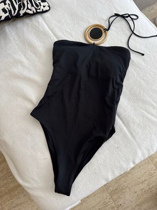 Bañador Zara Negro Talla S