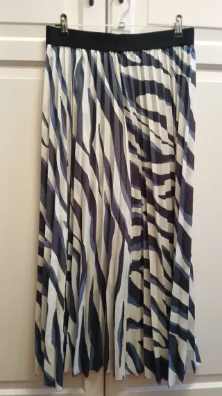 Falda larga estampada XL