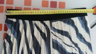 Falda larga estampada XL