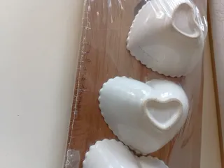 Claraluna antipastiera in porcellana e legno