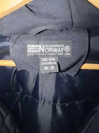 Parka Geographical Norway Dinasty Azul Marino