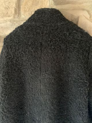 Cappotto in cashmere nero