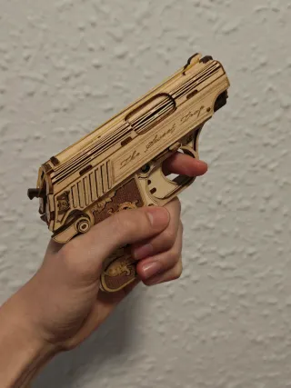 Pistola 3D Gomas Elásticas