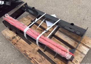 Horquilla con 2 pinchos púas cargadora o tractor