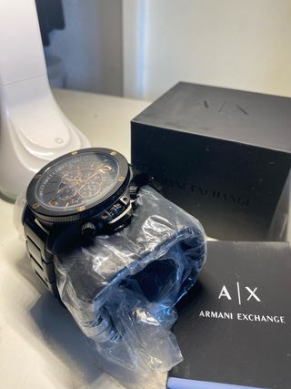 Reloj Armani Exchange AX Negro y Dorado