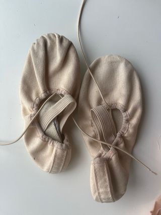 Conjunto ballet mallas y medias zapatillas